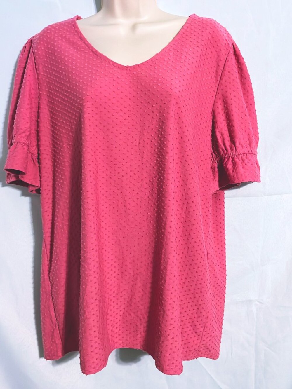 Neineiwu Cute Pink Top Size XL